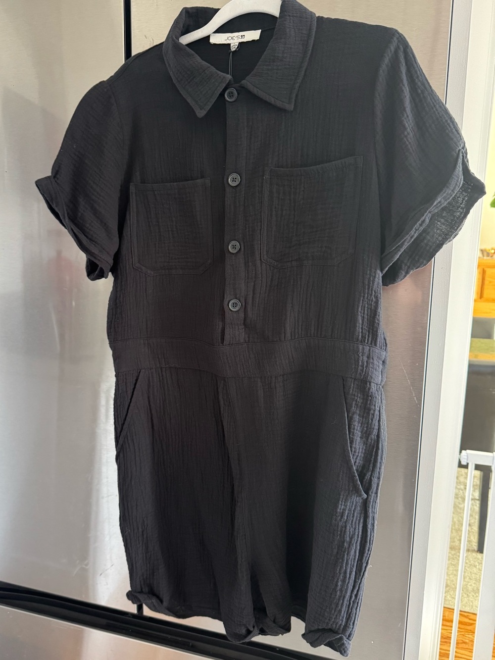 Joe's Black Gauze Romper- NWT